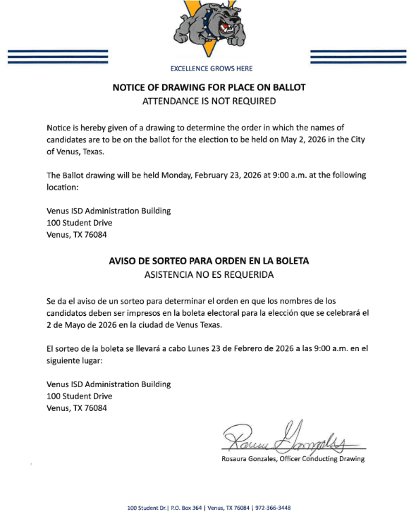 General Election Info